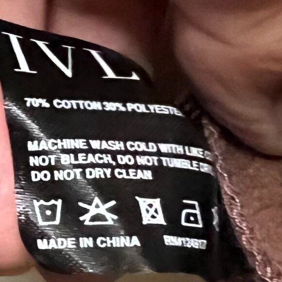 IVL Oversized Hoodie In Cocoa Size XL - Picture 5 of 7